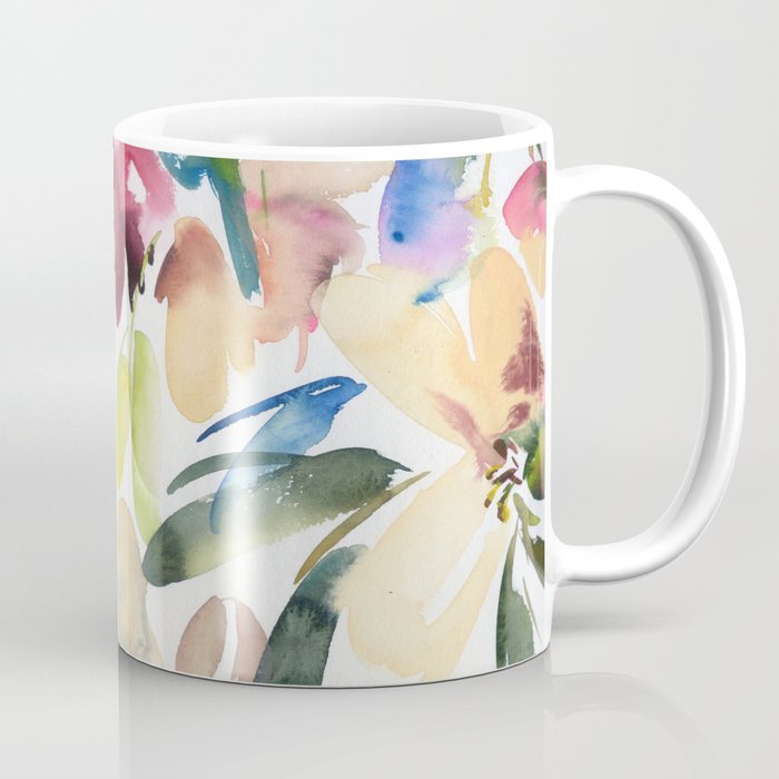 soft flowers N.o 3 Coffee Mug