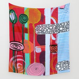 Abstract Mix 1 Wall Tapestry