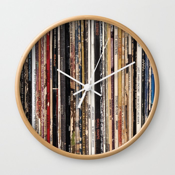 Jazz Funk Soul Vinyl Records Wall Clock By Yoichinyc Society6 The jungle groove. in the jungle groove is a compilation album by the great james brown, originally released in 1986. society6