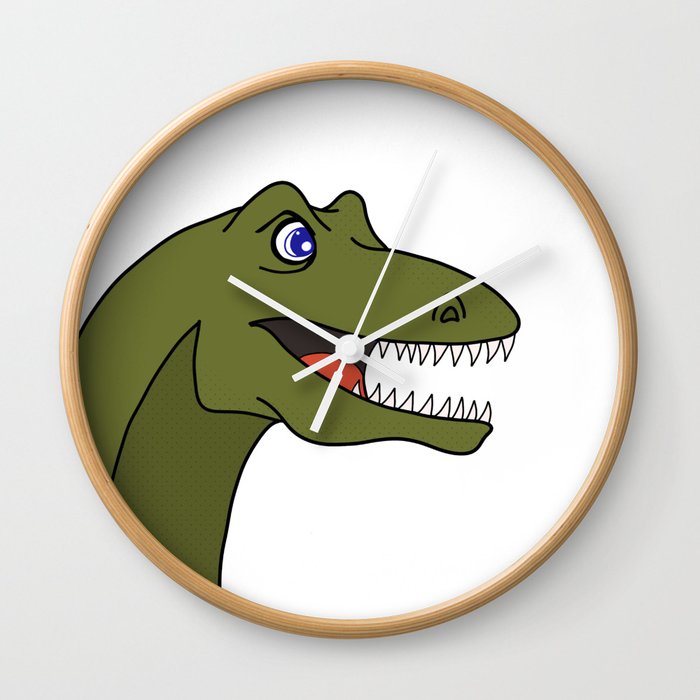 Tyrannosaurus for dinosaur lovers Wall Clock