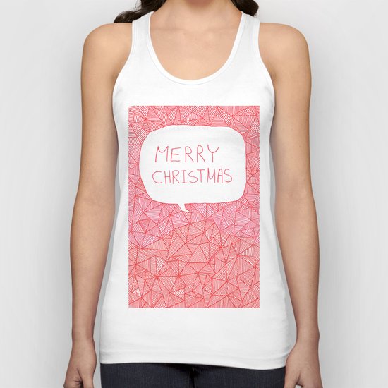 Merry Christmas! Unisex Tank Top