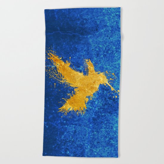 Hummingsplat - Gold Beach Towel
