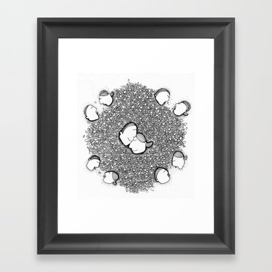 Complicated but Great Framed Art Print