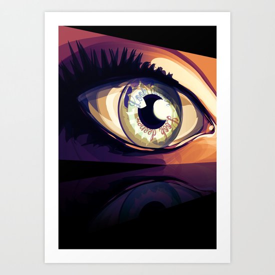 eye Art Print