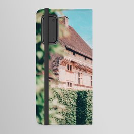 Montignac castle and blue sky | Europe | France | Fine-art Android Wallet Case