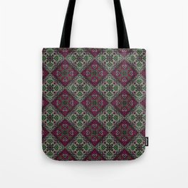 African  Ethnic Cool Boho Geometric Tribal Pattern Tote Bag
