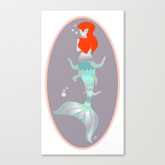 The Little Mermaid Canvas Print