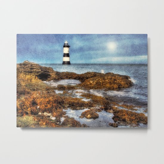 Penmon Lighthouse Metal Print