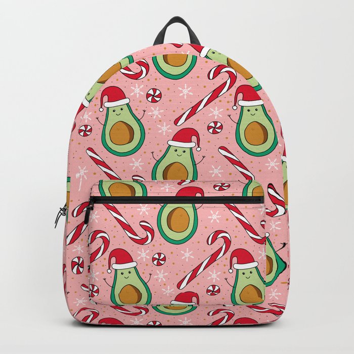 Christmas Avocado & Minty Candies Backpack