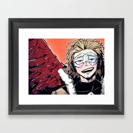 Hawks Artwork Framed Art Print