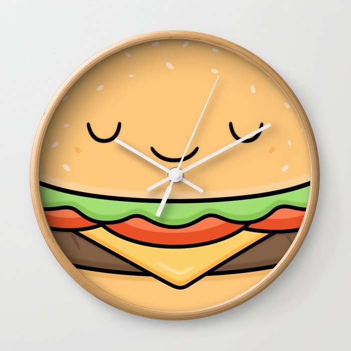 burger clock
