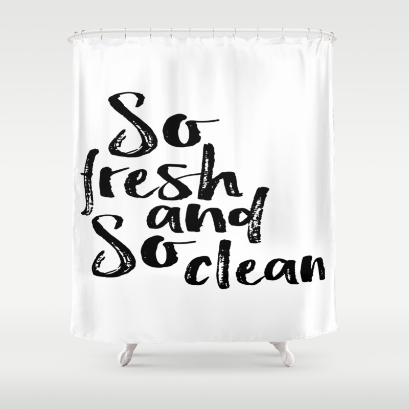 towel shower curtain