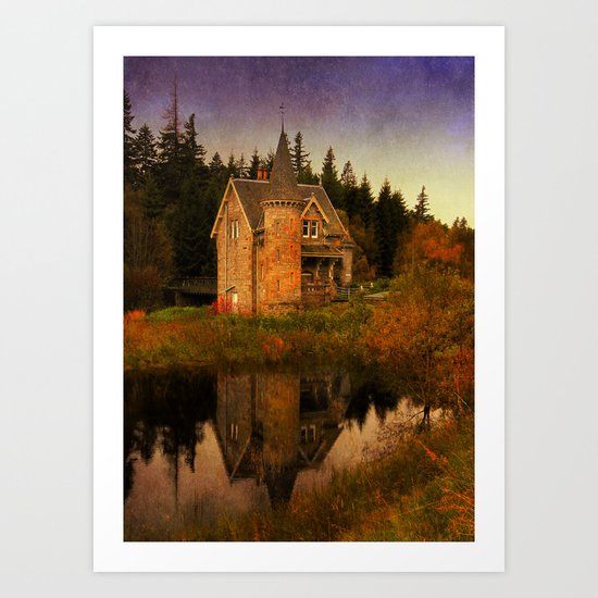 "The Old House" Art Print