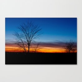 Caledon Sunset Canvas Print