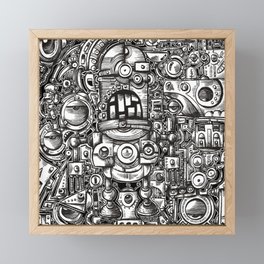 Robots Are Robots Framed Mini Art Print