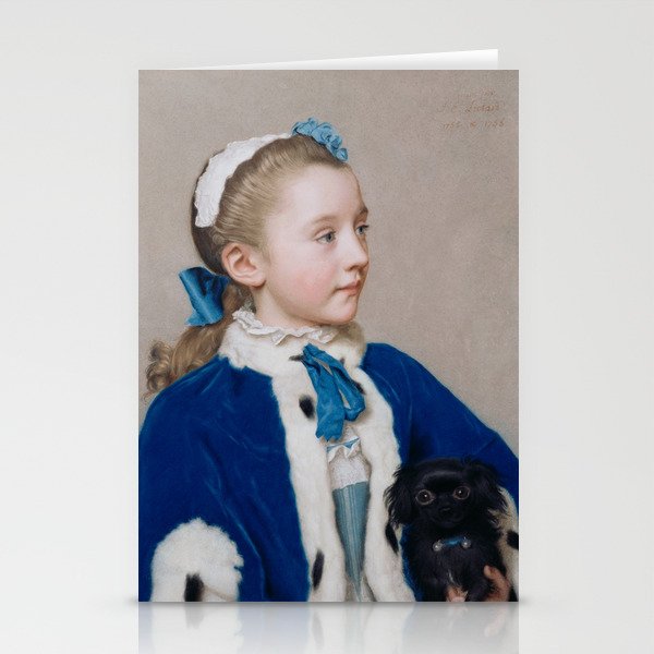 Jean-Étienne Liotard - Swiss - Maria Frederike van Reede-Athlone at Seven Stationery Cards