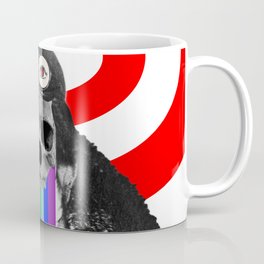 Rainbow Skull Pilot Coffee Mug