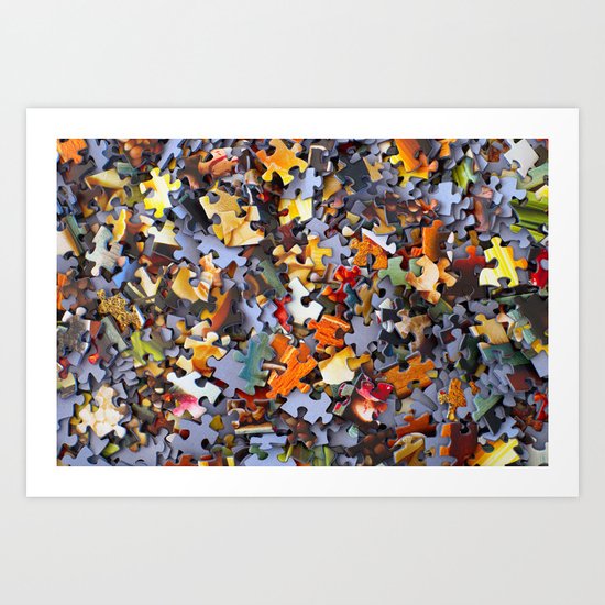 Puzzle Art Print
