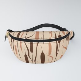 Cattails (Sand) Fanny Pack