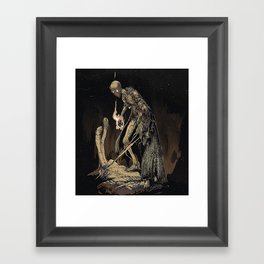 Masked Framed Art Print