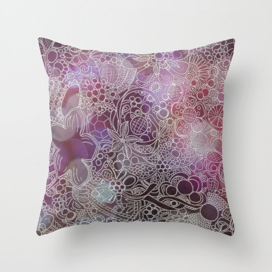 Bright Lights Bright Lights Throw Pillow