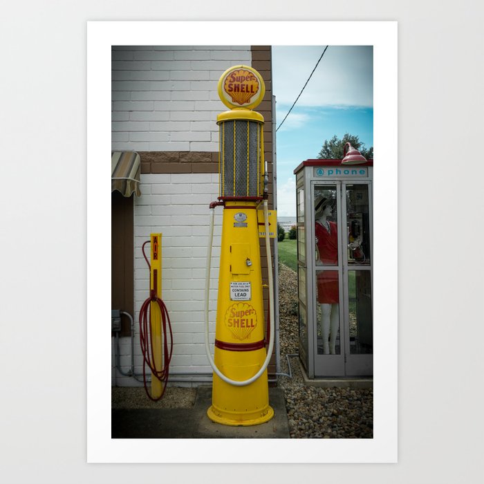 shell gas pump