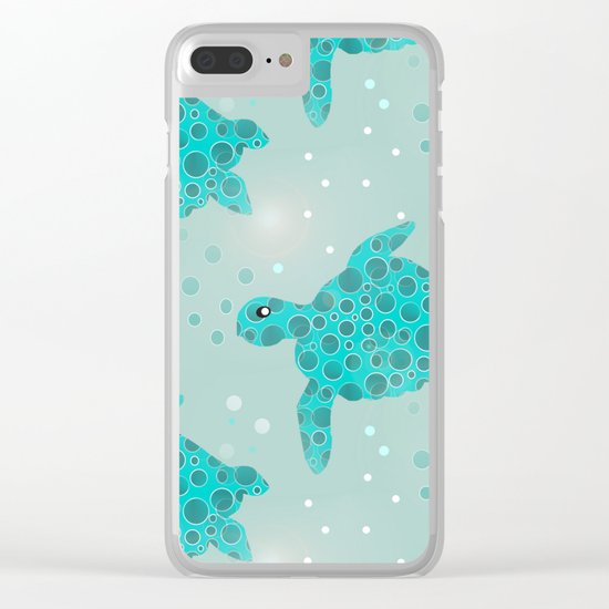 Tortoise Clear iPhone Case