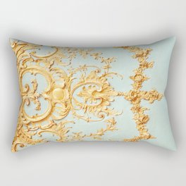 Ornate Paris Architectural Detail Pattern Rectangular Pillow