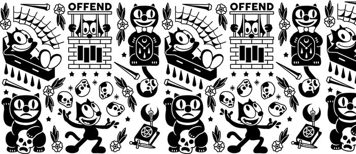 Felix The Cat Coffee Mug By Offendbrand Society6