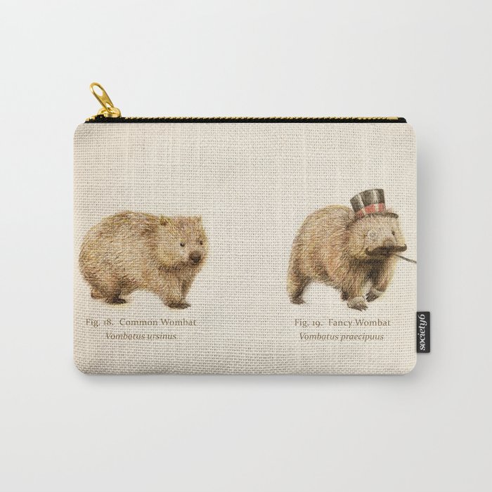The Fancy Wombat Carry-All Pouch