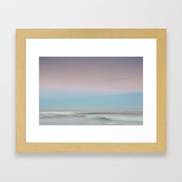 beach abstract Framed Art Print