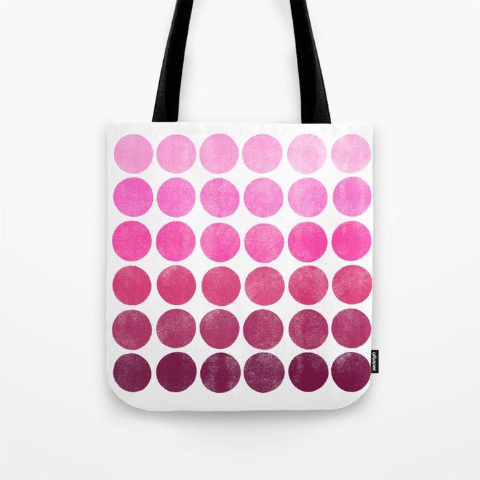 Color Play Pink Tote Bag