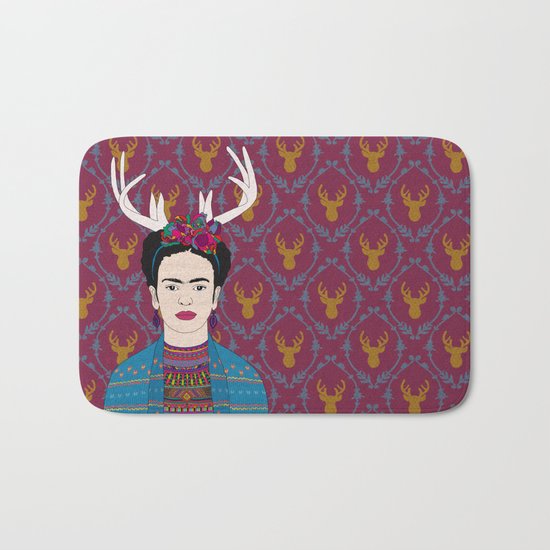 DEER FRIDA Bath Mat