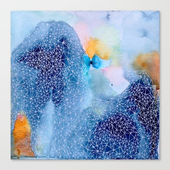 Tossing & Turning Canvas Print