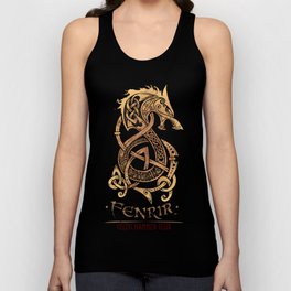 Fenrir: The Monster Wolf of Norse Mythology Tank Top
