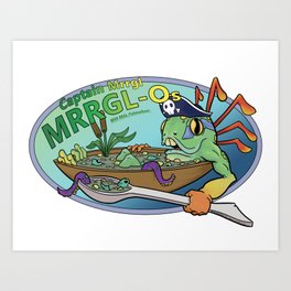 Mrrgl-Os Art Print
