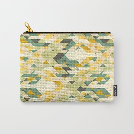 des-integrated tartan pattern Carry-All Pouch