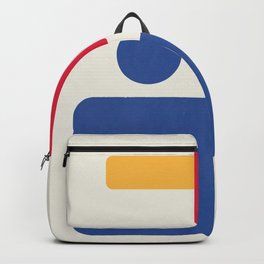 Abstract Shape Geometric Pop Art Backpack