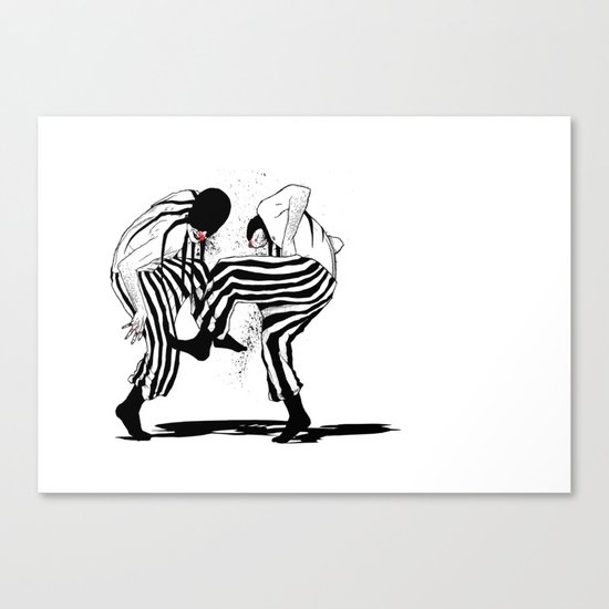 clowns Canvas Print