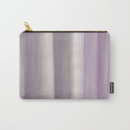 Purple Gray Watercolor Dream #1 #painting #decor #art #society6 Carry-All Pouch