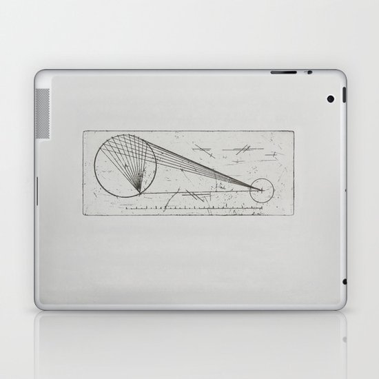 Etched print no. 1 Laptop & iPad Skin