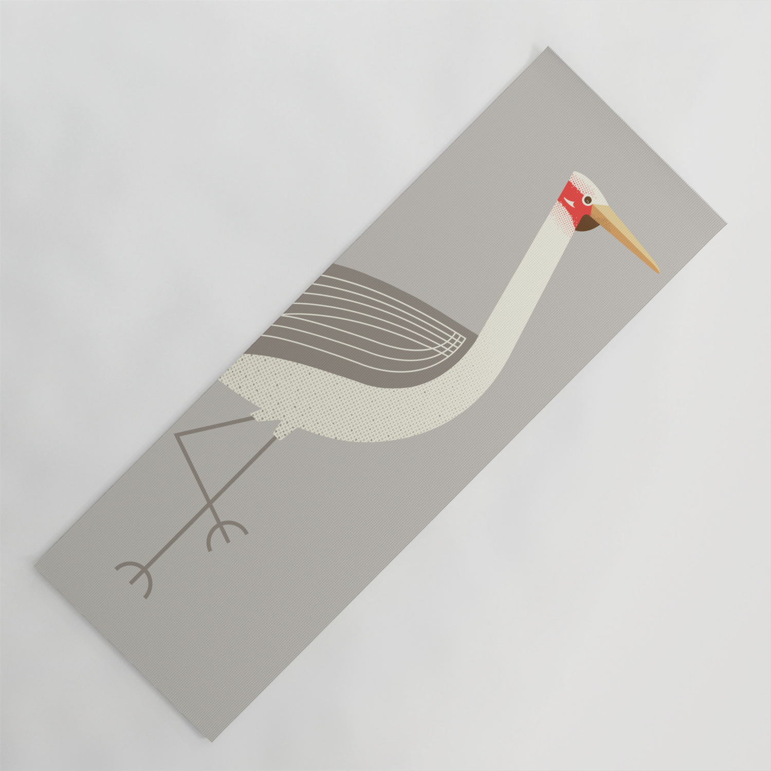 Brolga Bird Of Australia Yoga Mat By Theprintedsparrow Society6