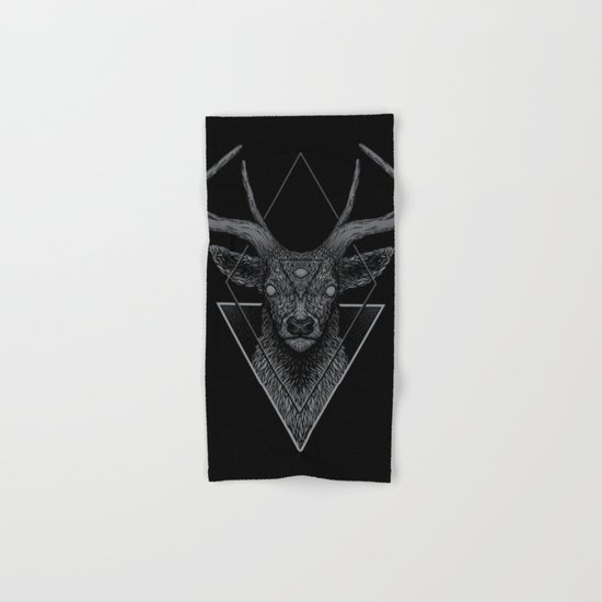 Dark Deer Hand & Bath Towel