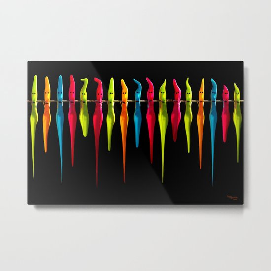 We are Online ! Metal Print