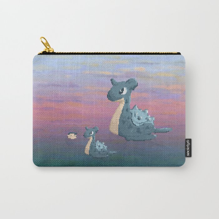 Swimming with Lapras. Carry-All Pouch