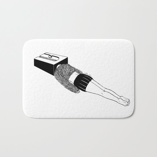 Thinking Sharp Bath Mat