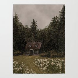 cozy cottage Poster