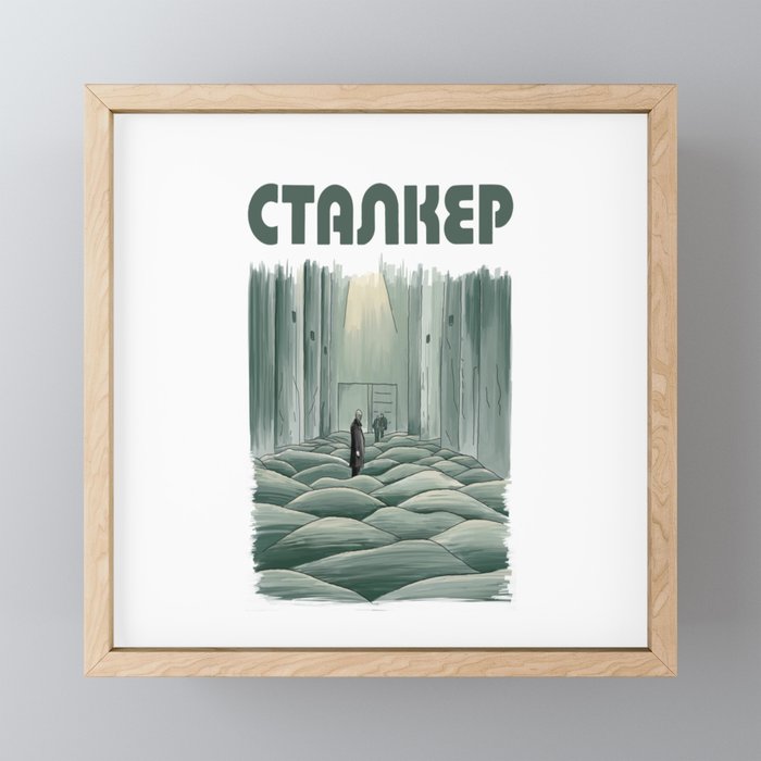 Stalker - Tarkovsky Framed Mini Art Print