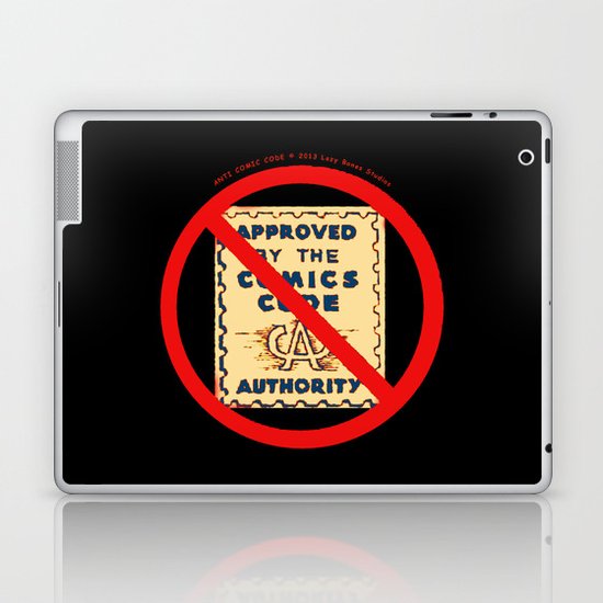 ANTI COMIC CODE 009 Laptop & iPad Skin