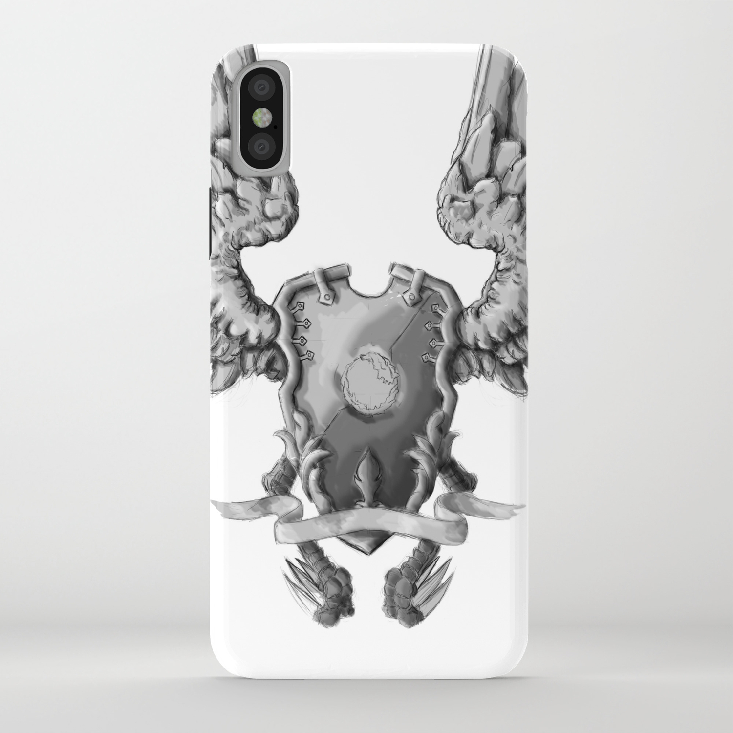 Ff14 Chocobo Materia Coat Of Arms Iphone Case By Verticalsynapse Society6